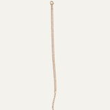 Icy Strand Rose Gold Bracelet