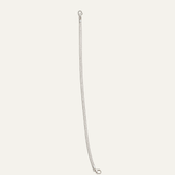 Icy Strand Silver Bracelet