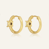 Rosé Circlets  Earrings