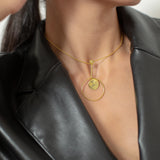 Celestial Disc Necklace