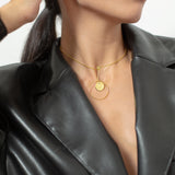 Celestial Disc Necklace
