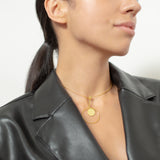 Celestial Disc Necklace