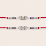 Ram Sita Rakhi Set