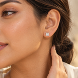 Aura Square Earrings