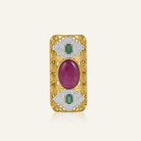 Ruby crown Ring