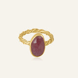 Ruby  Band Ring