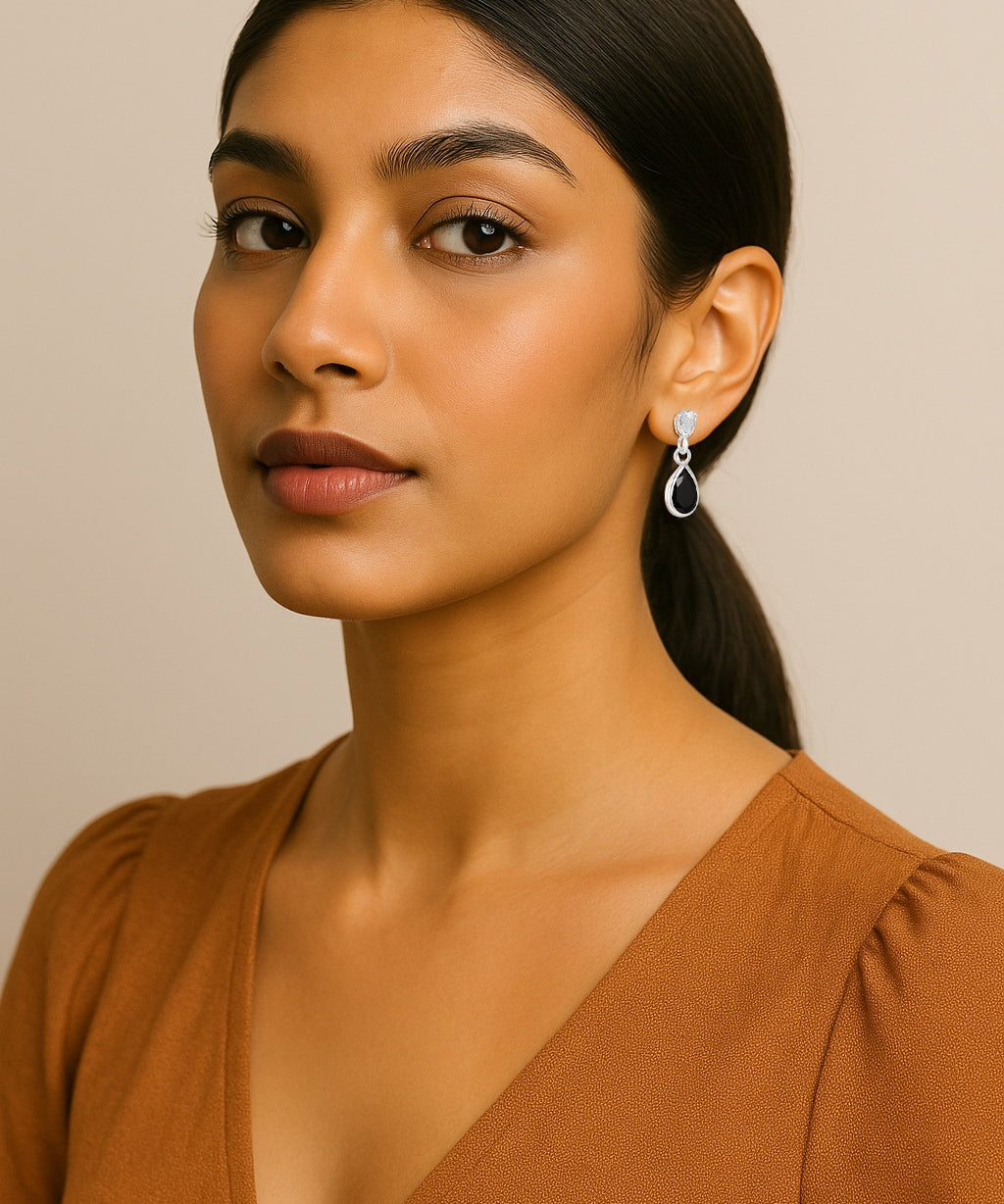Twinkling Halo  Earrings