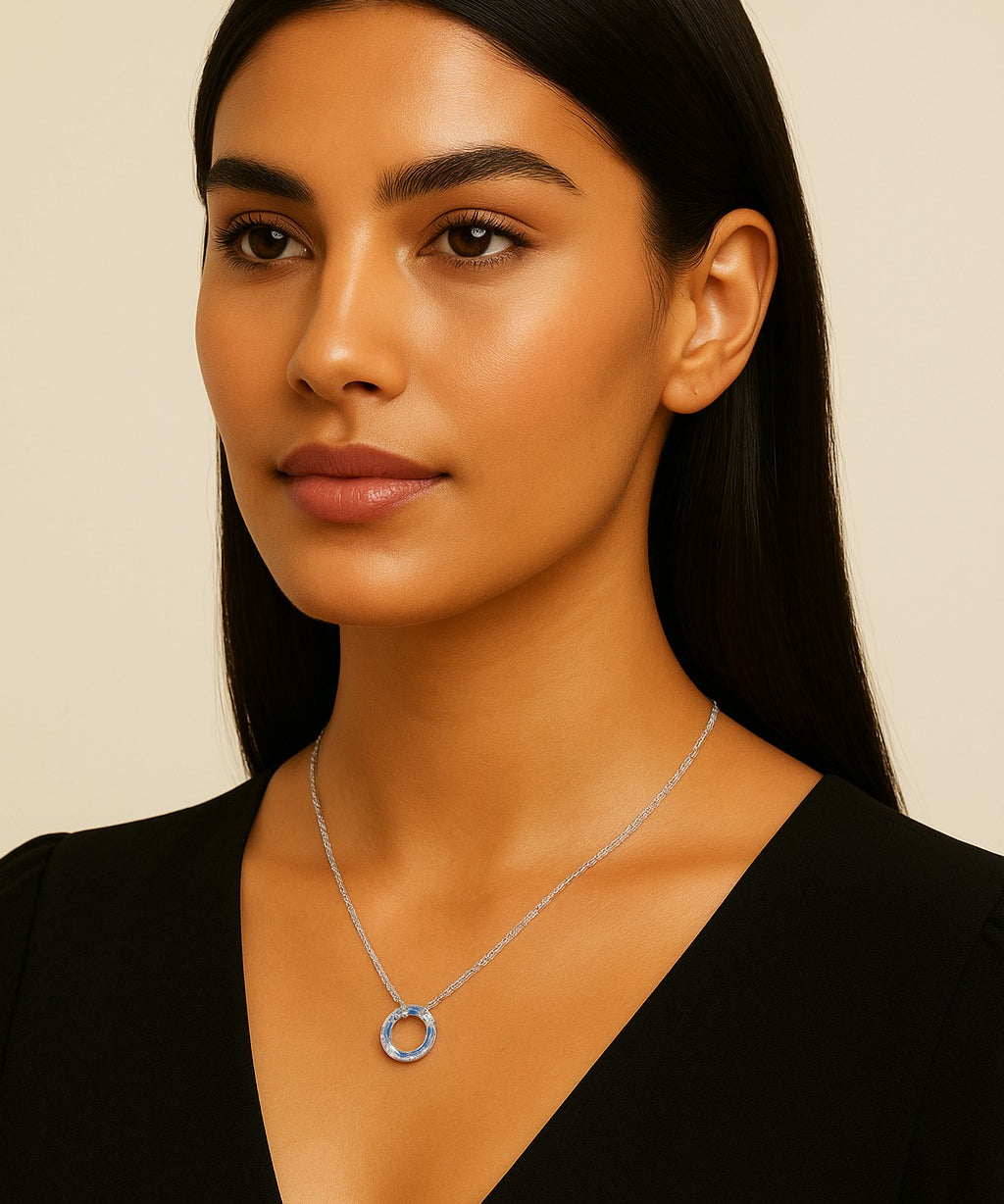 Enclosed Prism Necklace