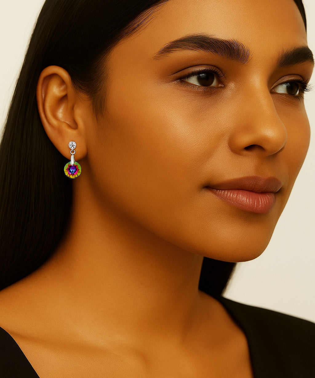 Cosmic Circle Earrings