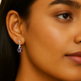 Azure Sparkle Earrings