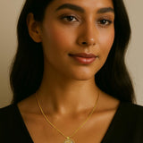 Golden moon Pendant