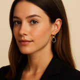 Infinity Slice Earrings