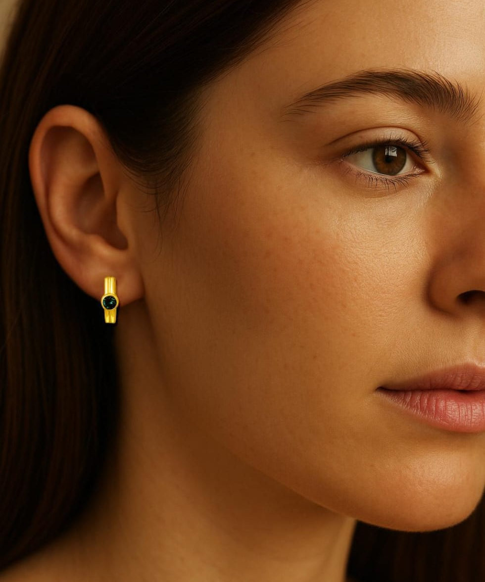 Empress Hoops Earrings