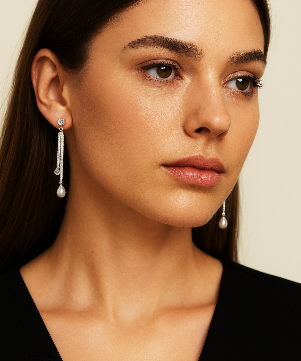 Pearl Shine Earrings