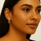 Cosmic Circle Earrings