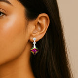 Azure Sparkle Earrings