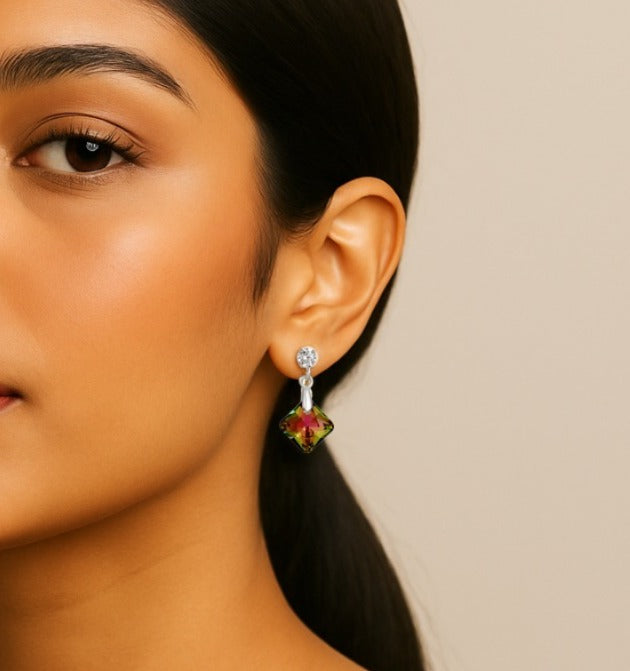 Azure Sparkle Earrings