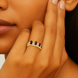 Ruby Garnet Ring