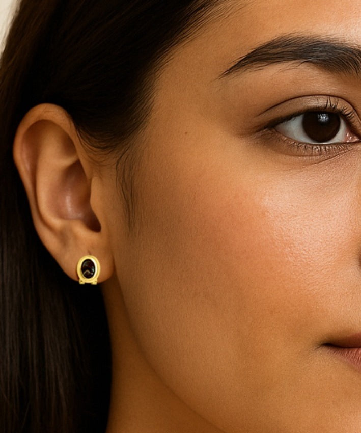 Emerald Glow Earrings
