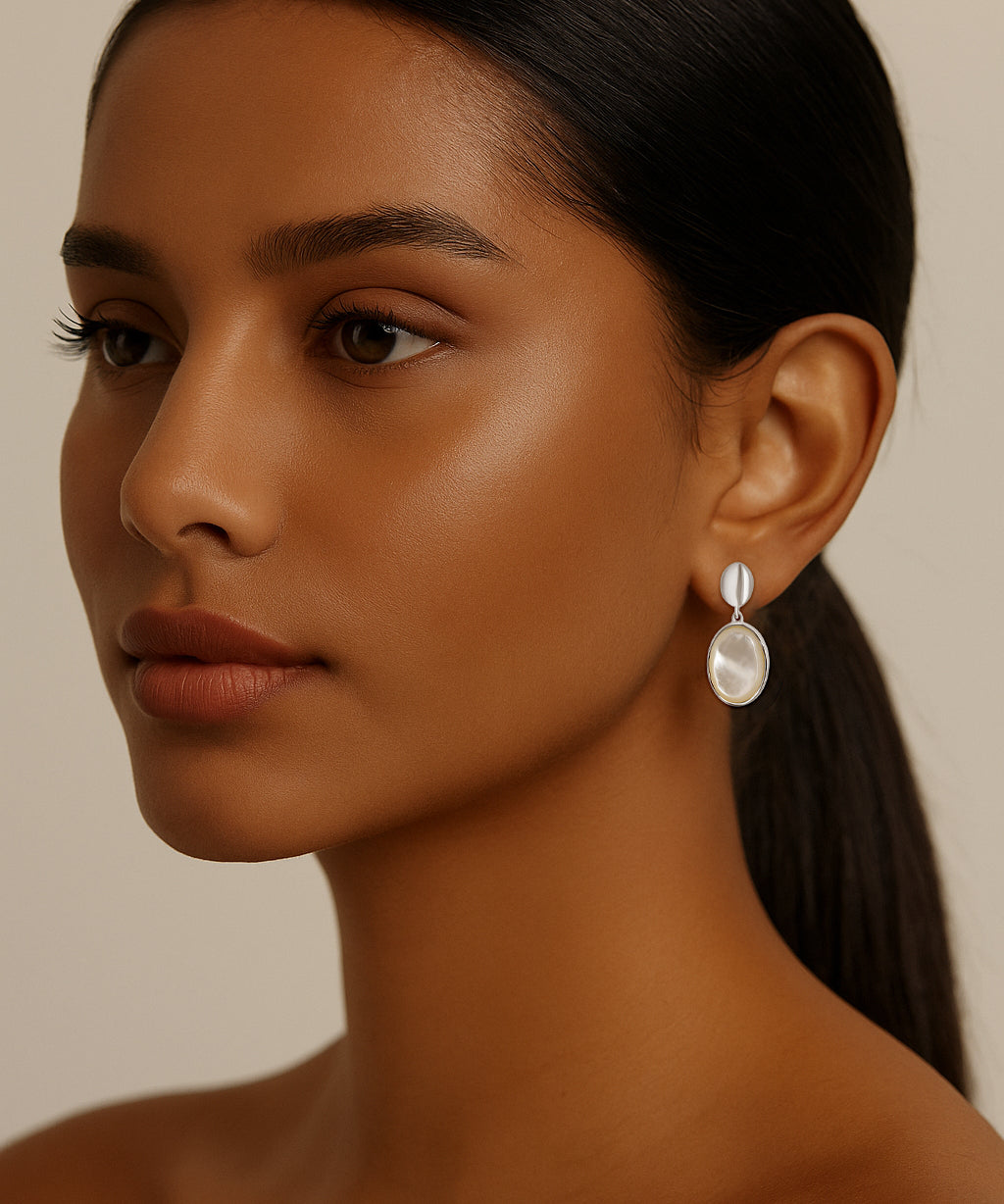 Milky Drops Earrings